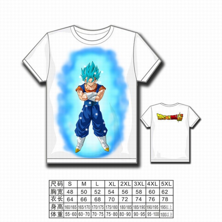 Dragon Ball Full color printed short-sleeved T-shirt S M L XL 2XL 3XL 4XL 5XL