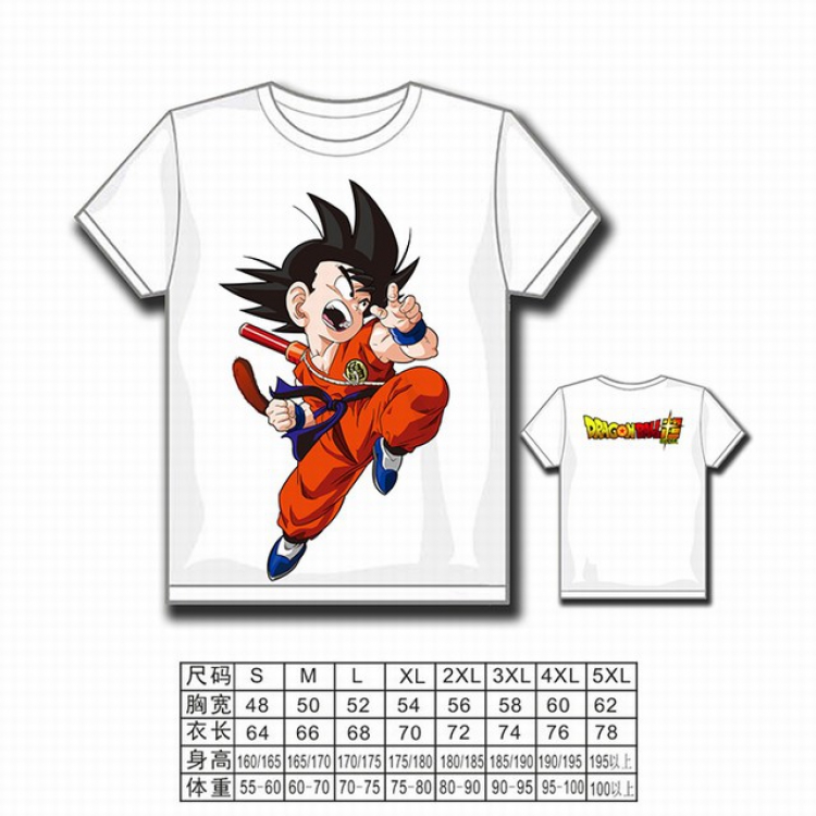 Dragon Ball Full color printed short-sleeved T-shirt S M L XL 2XL 3XL 4XL 5XL