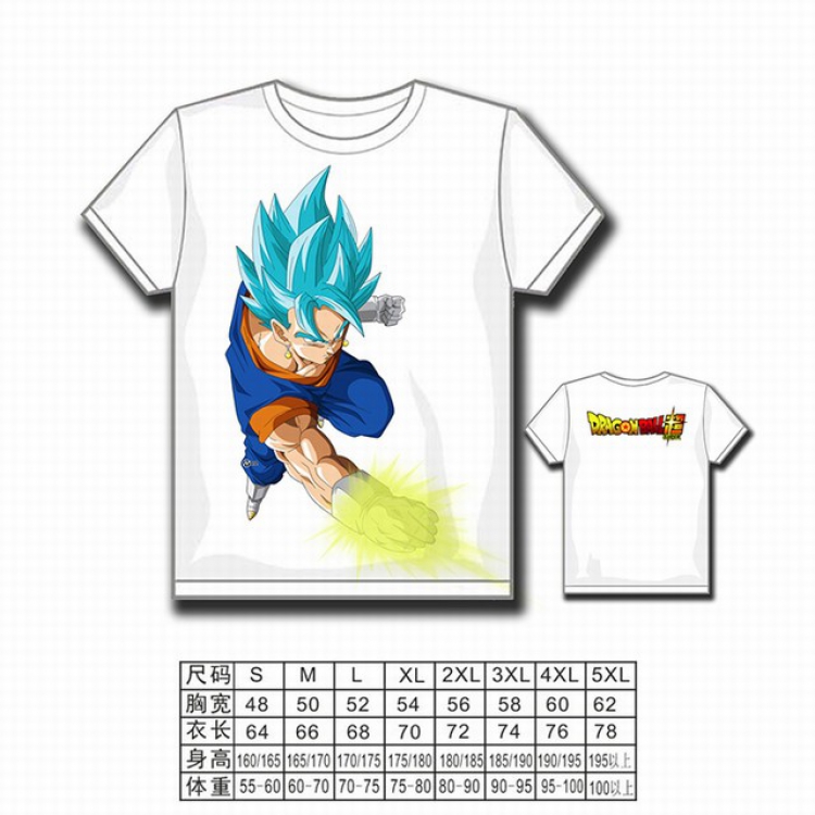 Dragon Ball Full color printed short-sleeved T-shirt S M L XL 2XL 3XL 4XL 5XL