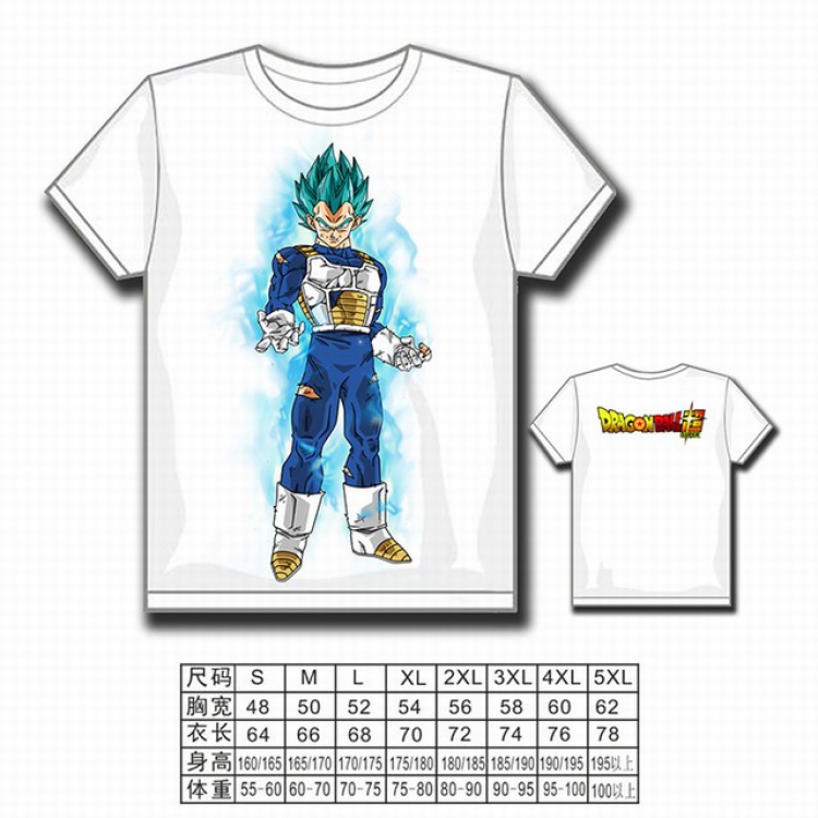 Dragon Ball Full color printed short-sleeved T-shirt S M L XL 2XL 3XL 4XL 5XL