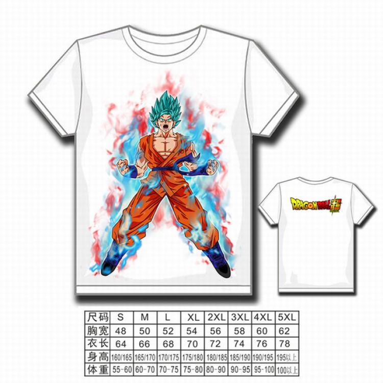 Dragon Ball Full color printed short-sleeved T-shirt S M L XL 2XL 3XL 4XL 5XL