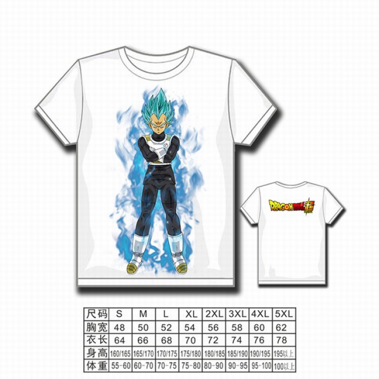 Dragon Ball Full color printed short-sleeved T-shirt S M L XL 2XL 3XL 4XL 5XL