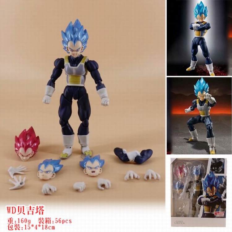 Dragon Ball Vegeta IV Boxed Figure Decoration Model 0.16KG  a box of 56