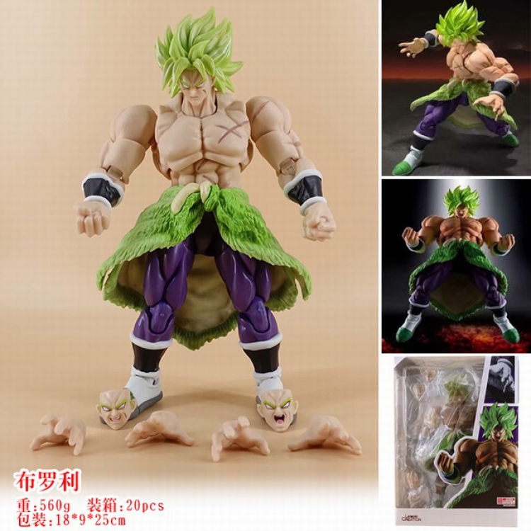 Dragon Ball Broli Boxed Figure Decoration Model 0.56KG a box of 20