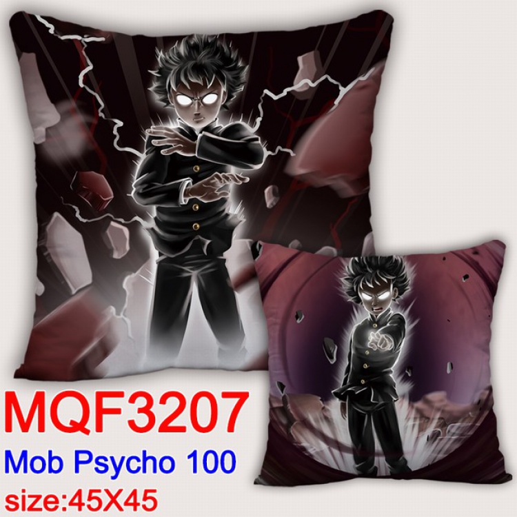 Mob Psycho 100 Double-sided full color pillow dragon ball 45X45CM MQF 3207NO FILLING
