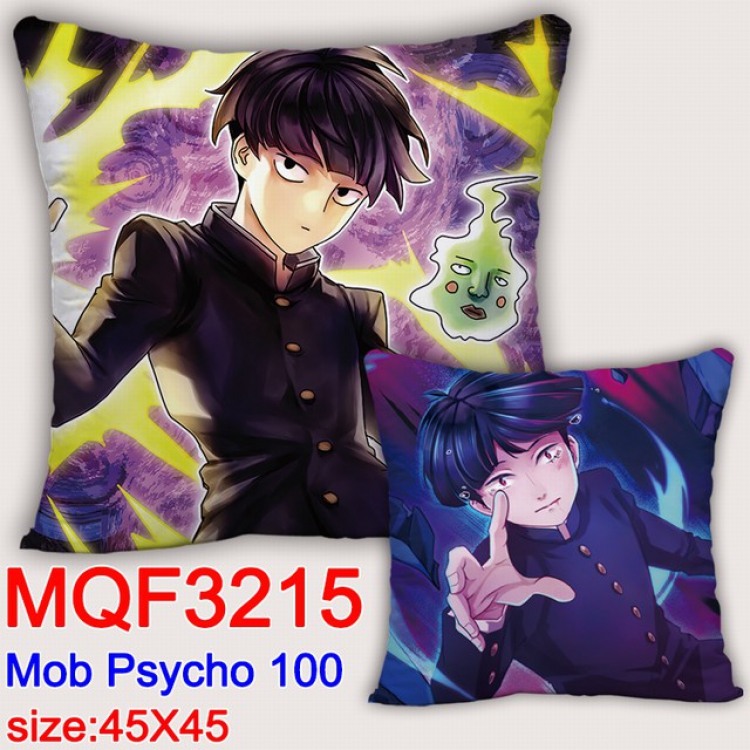 Mob Psycho 100 Double-sided full color pillow dragon ball 45X45CM MQF 3215