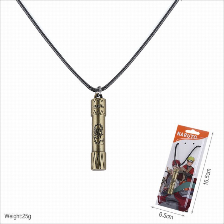 Naruto Necklace pendant 16.5X6.5CM 25G a set price for 5 pcs