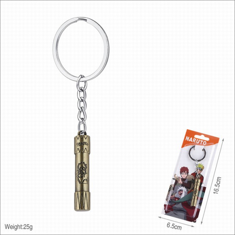 Naruto Keychain pendant 16.5X6.5CM 25G a set price for 5 pcs