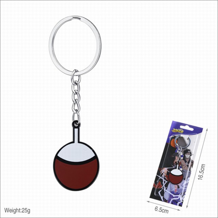 Naruto Keychain pendant 16.5X6.5CM 25G a set price for 5 pcs