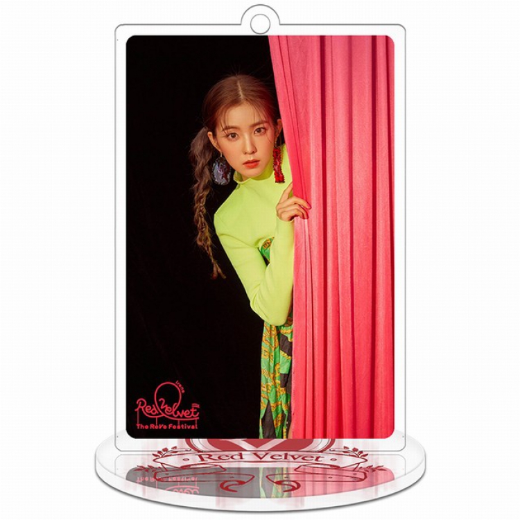  Red Velvet Irene Rectangular Small Standing Plates acrylic keychain pendant 8-9CM