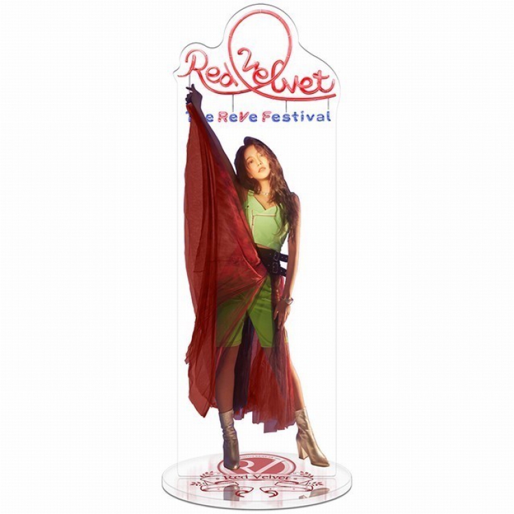 Red Velvet Yeri Acrylic Standing Plates 20-22CM