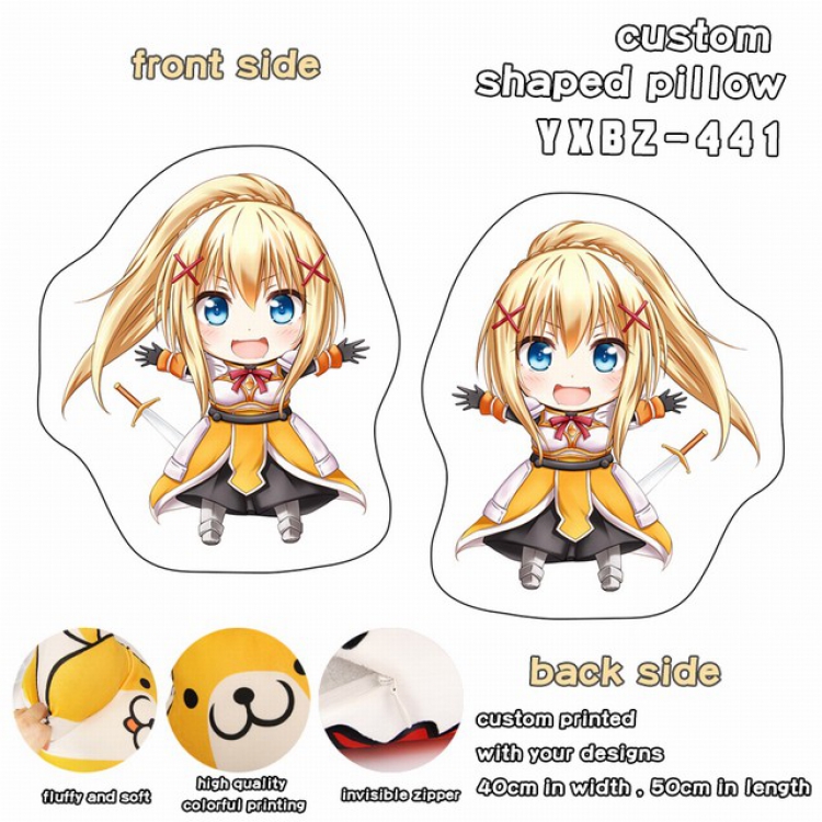 Konosuba Custom Shaped Pillow 40X50CM YXBZ441