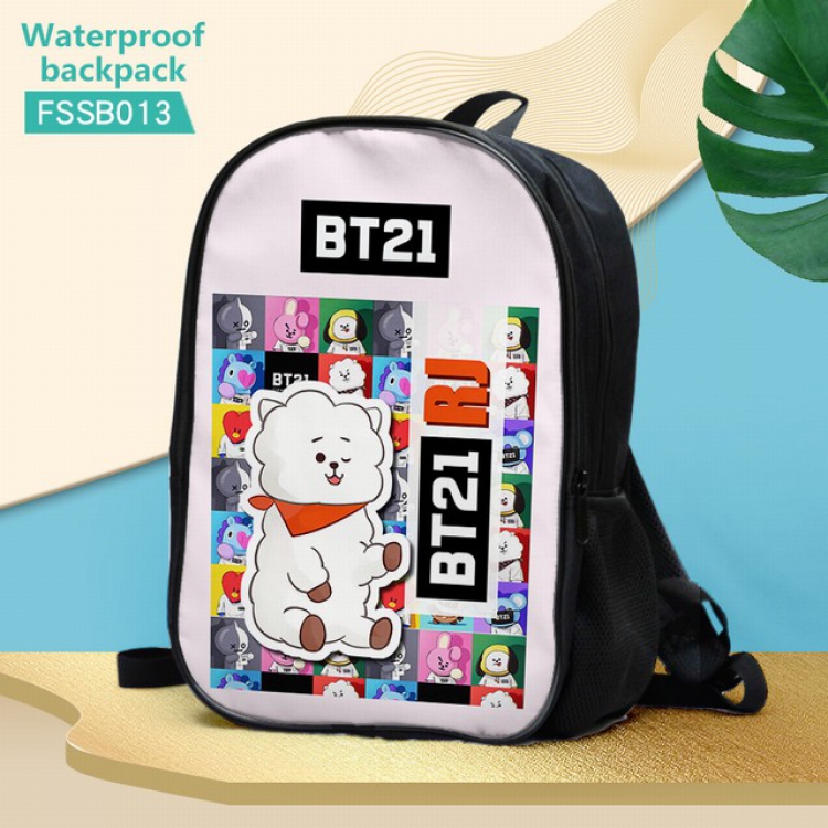 FSSB013-BTS Waterproof Backpack 30X17X40CM 0.5KG