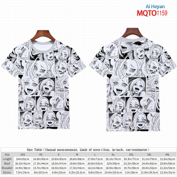 AI Heyan  Full color short sleeve t-shirt 9 sizes from 2XS to 4XL MQTO-1159