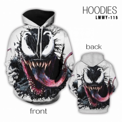 Venom Full color Hooded Long s...