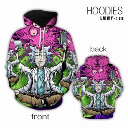 Rick and Morty Full color Hood...