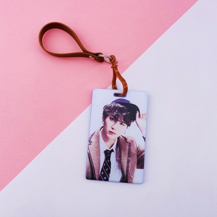 BTS SUGA Ferrule Bus card sets 6.5X10.5CM 35G a set price for 5 pcs