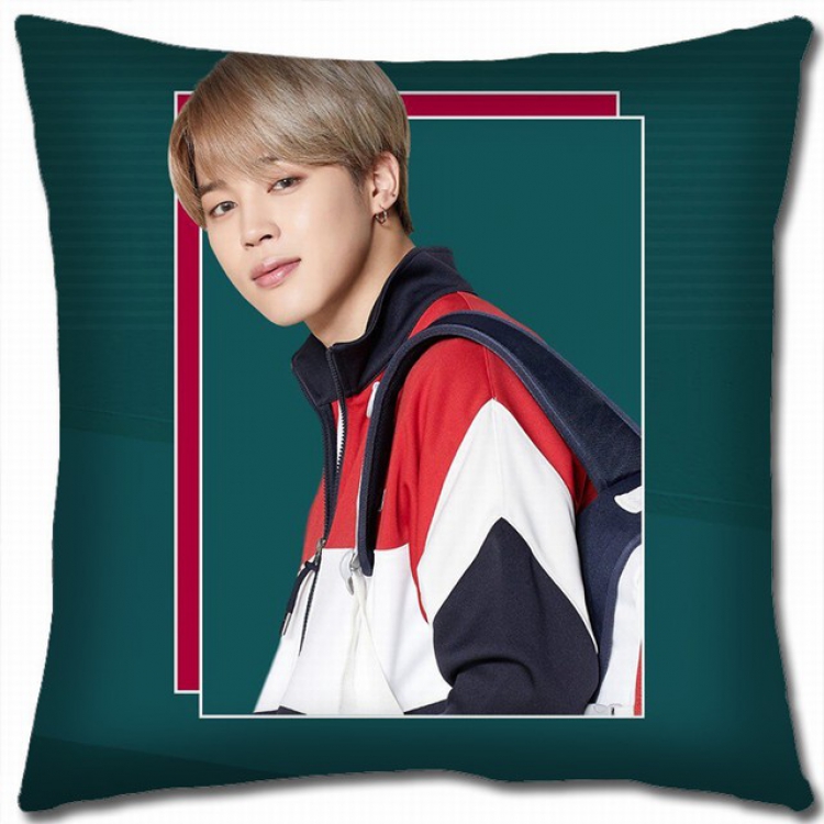 BTS Double-sided full color pillow cushion 45X45CM BS-735 NO FILLING