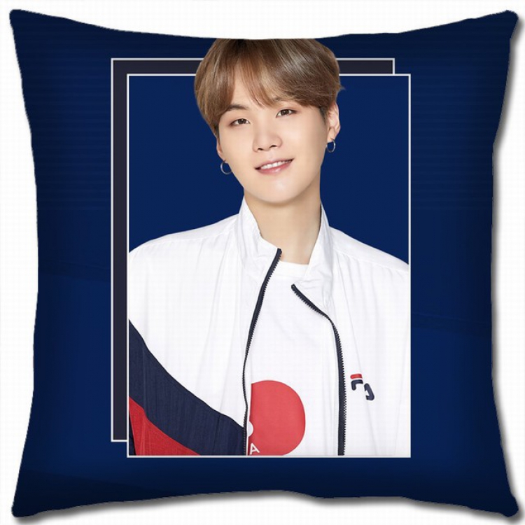 BTS Double-sided full color pillow cushion 45X45CM BS-740 NO FILLING