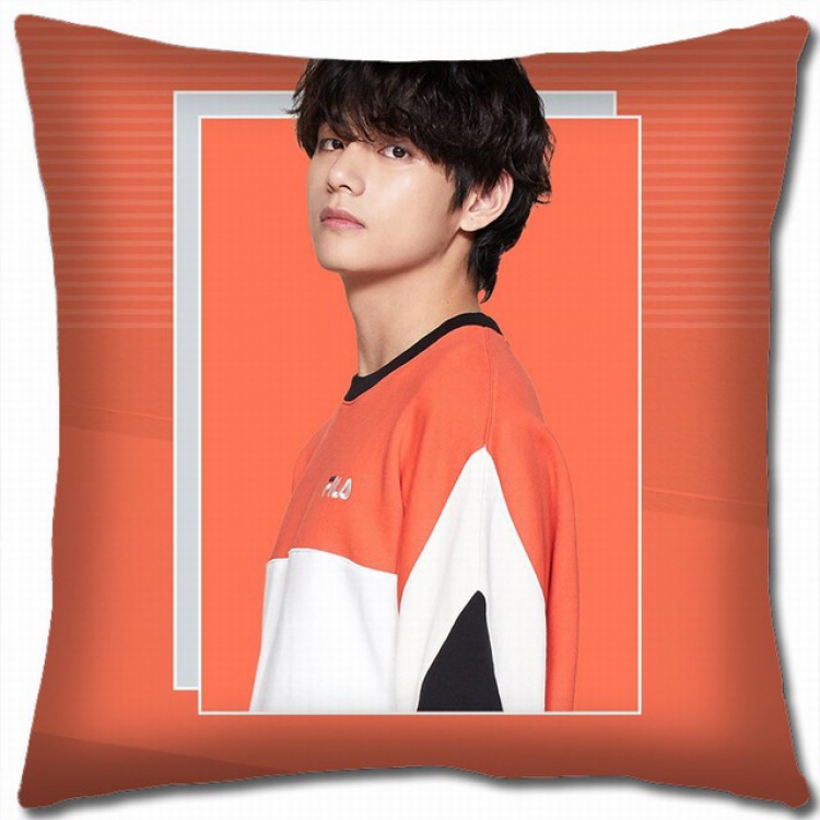 BTS Double-sided full color pillow cushion 45X45CM BS-739 NO FILLING