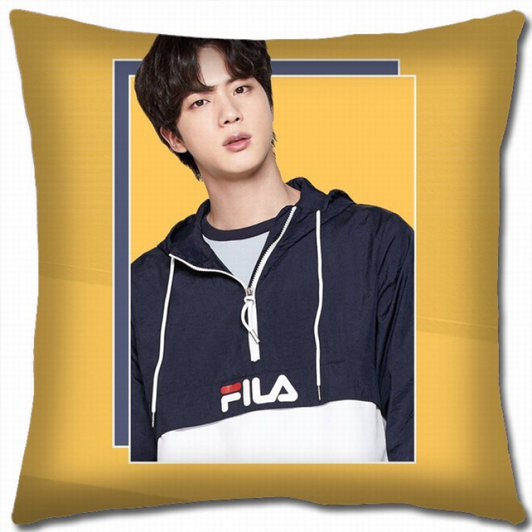 BTS Double-sided full color pillow cushion 45X45CM BS-736 NO FILLING