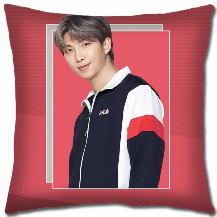 BTS Double-sided full color pillow cushion 45X45CM BS-737 NO FILLING