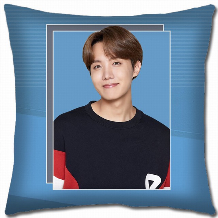 BTS Double-sided full color pillow cushion 45X45CM BS-738 NO FILLING