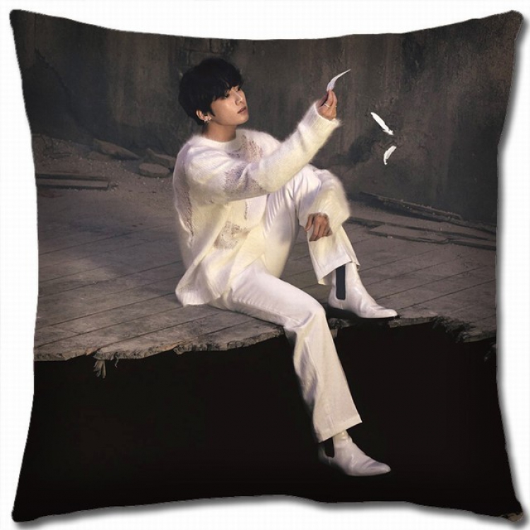 BTS Double-sided full color pillow cushion 45X45CM BS-771 NO FILLING