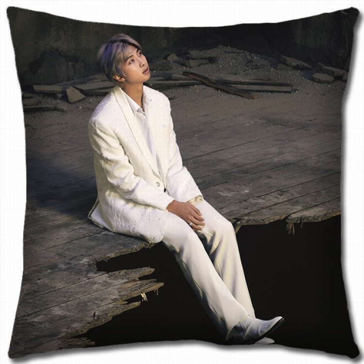 BTS Double-sided full color pillow cushion 45X45CM BS-772 NO FILLING