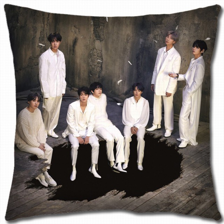 BTS Double-sided full color pillow cushion 45X45CM BS-774 NO FILLING