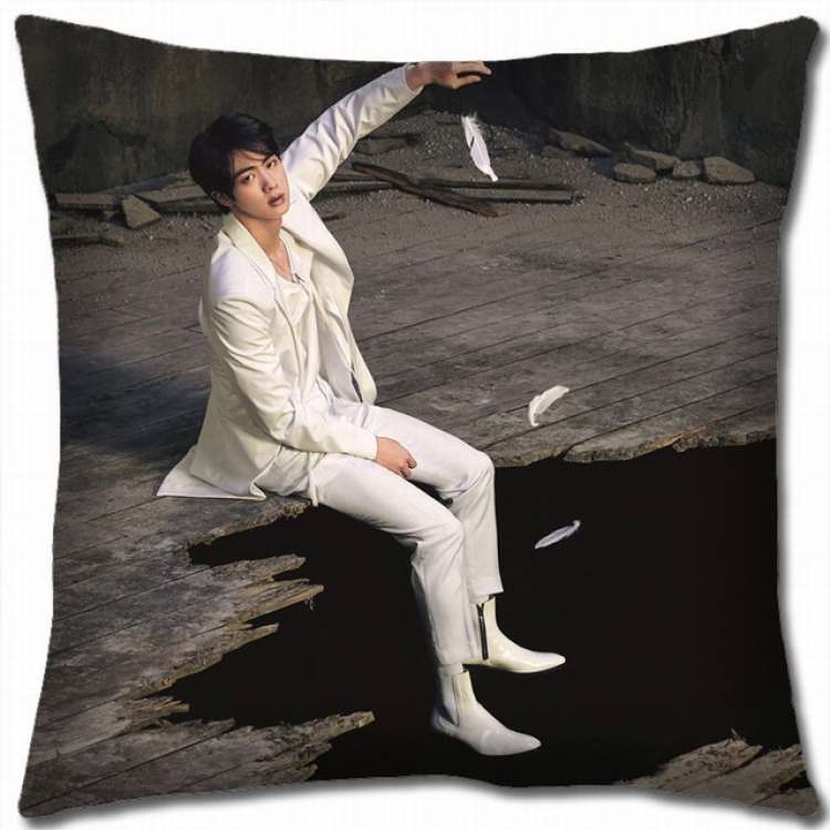 BTS Double-sided full color pillow cushion 45X45CM BS-775 NO FILLING