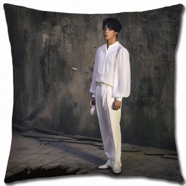 BTS Double-sided full color pillow cushion 45X45CM BS-776 NO FILLING