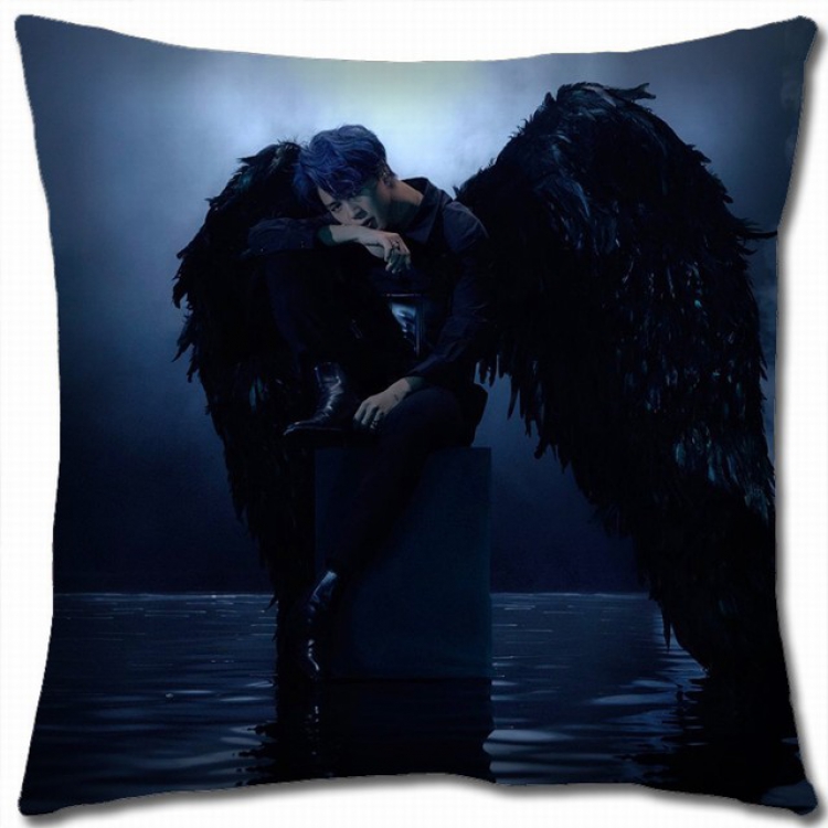 BTS Double-sided full color pillow cushion 45X45CM BS-782 NO FILLING