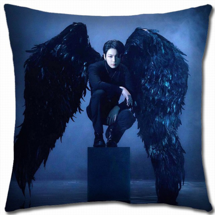 BTS Double-sided full color pillow cushion 45X45CM BS-784 NO FILLING