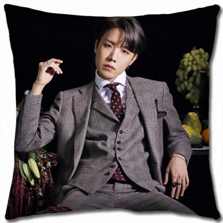 BTS Double-sided full color pillow cushion 45X45CM BS-789 NO FILLING