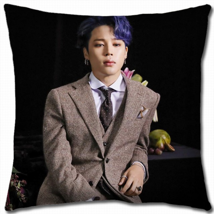 BTS Double-sided full color pillow cushion 45X45CM BS-790 NO FILLING