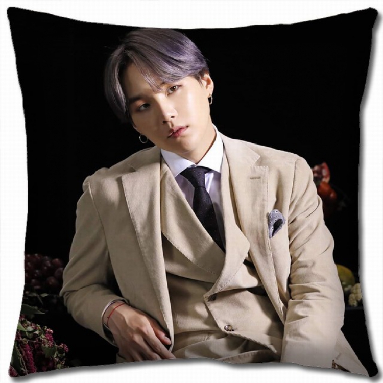 BTS Double-sided full color pillow cushion 45X45CM BS-788 NO FILLING