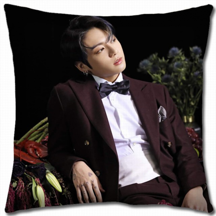 BTS Double-sided full color pillow cushion 45X45CM BS-792 NO FILLING