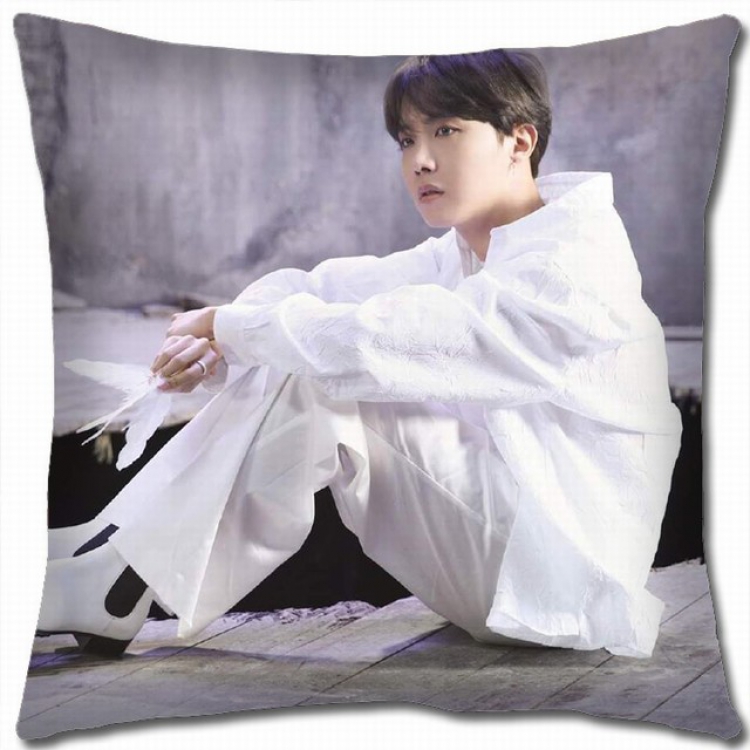 BTS Double-sided full color pillow cushion 45X45CM BS-795 NO FILLING