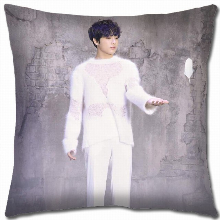 BTS Double-sided full color pillow cushion 45X45CM BS-798 NO FILLING