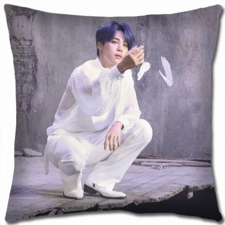 BTS Double-sided full color pillow cushion 45X45CM BS-796 NO FILLING