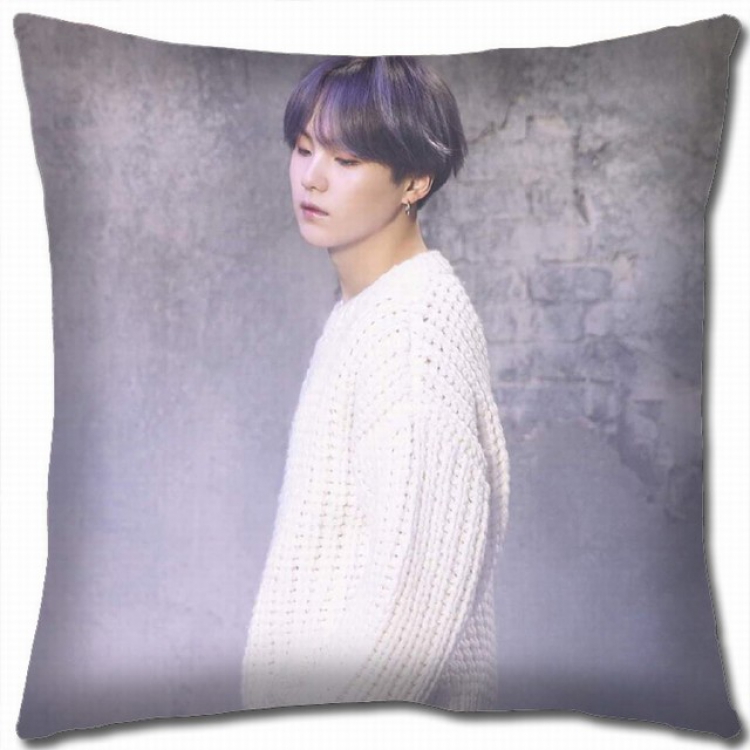 BTS Double-sided full color pillow cushion 45X45CM BS-797 NO FILLING