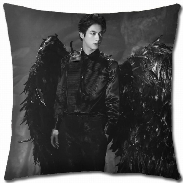 BTS Double-sided full color pillow cushion 45X45CM BS-801 NO FILLING