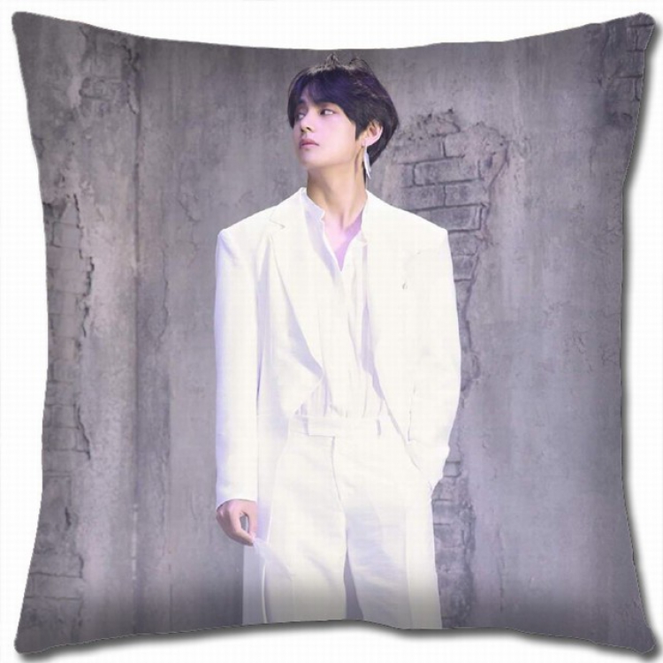 BTS Double-sided full color pillow cushion 45X45CM BS-799 NO FILLING