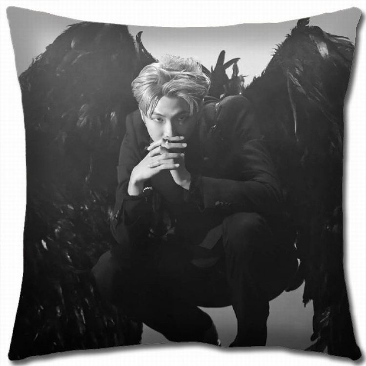 BTS Double-sided full color pillow cushion 45X45CM BS-802 NO FILLING