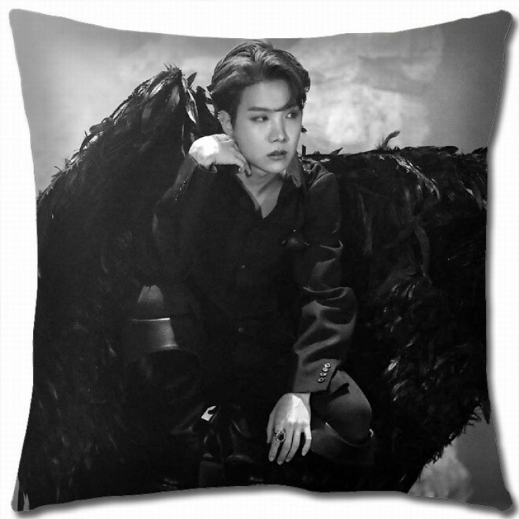 BTS Double-sided full color pillow cushion 45X45CM BS-804 NO FILLING