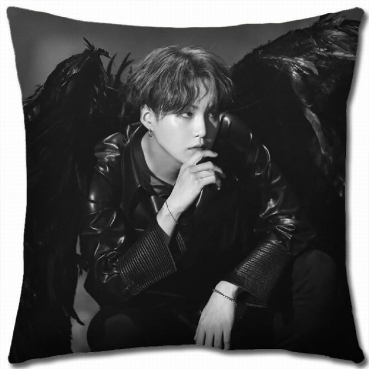 BTS Double-sided full color pillow cushion 45X45CM BS-803 NO FILLING