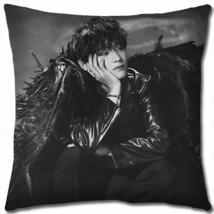 BTS Double-sided full color pillow cushion 45X45CM BS-805 NO FILLING