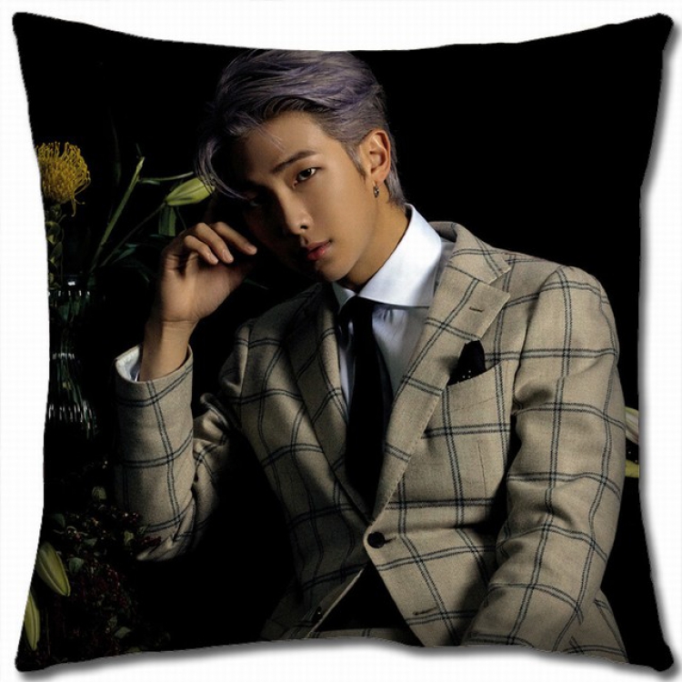 BTS Double-sided full color pillow cushion 45X45CM BS-810 NO FILLING