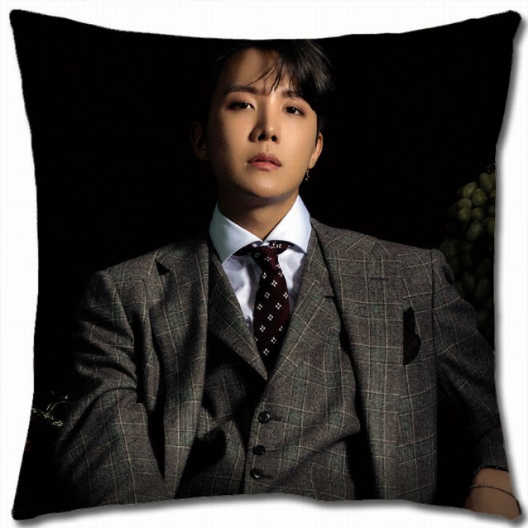 BTS Double-sided full color pillow cushion 45X45CM BS-809 NO FILLING